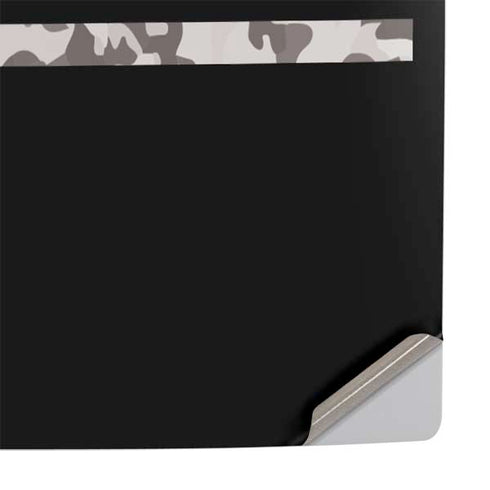 Black and White Camo American Flag PS5 Pro Console Skin