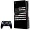 Black and White Camo American Flag PS5 Pro Disk Bundle Skin