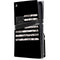 Black and White Camo American Flag PS5 Pro Disk Console Skin