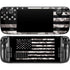 Black and White Camo American Flag Steam Deck Handheld Gaming Computer OLED Skin