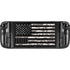 Black and White Camo American Flag Steam Deck Handheld Gaming Computer OLED Skin