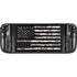 Black and White Camo American Flag Steam Deck Handheld Gaming Computer Skin