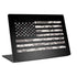 Black and White Camo American Flag Laptop Skins