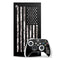 Black and White Camo American Flag Xbox Series X Skins