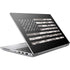 Black and White Camo American Flag HP ZBook Fury 16 G10 Skin
