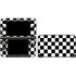Black and White Checkered Nintendo Skins