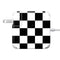 Black and White Checkered 85W Power Adapter (15 and 17 inch MacBook Pro Charger) Skin