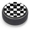 Black and White Checkered Amazon Echo Dot Skin