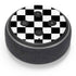 Black and White Checkered Amazon Echo Dot Skin