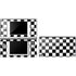 Black and White Checkered Nintendo Skins