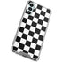 Black and White Checkered Gabb Phone 4 Clear Case
