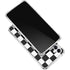 Black and White Checkered Gabb Phone 4 Clear Case