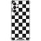 Black and White Checkered Galaxy A16 5G Clear Case