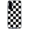 Black and White Checkered Galaxy A36 5G Clear Case