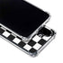 Black and White Checkered Galaxy A36 5G Clear Case