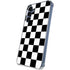 Black and White Checkered Galaxy A55 5G Clear Case