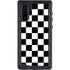 Black and White Checkered Galaxy Cases