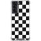 Black and White Checkered Galaxy S22 Clear Case