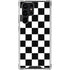 Black and White Checkered Galaxy S23 Ultra Clear Case