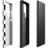 Black and White Checkered Galaxy S23 Ultra Pro Case