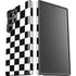 Black and White Checkered Galaxy S23 Ultra Pro Case