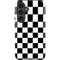 Black and White Checkered Galaxy S25 Impact Case