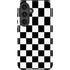 Black and White Checkered Galaxy S25 Impact Case