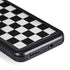 Black and White Checkered Galaxy S24 Plus Waterproof Case