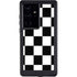 Black and White Checkered Galaxy S24 Ultra Waterproof Case