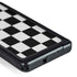 Black and White Checkered Galaxy S24 Ultra Waterproof Case