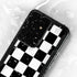 Black and White Checkered Galaxy S24 Ultra Waterproof Case