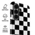Black and White Checkered Galaxy S26 Plus Impact Case
