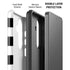 Black and White Checkered Galaxy S26 Plus Impact Case