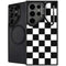 Black and White Checkered Galaxy S26 Ultra Kickstand Case