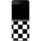 Black and White Checkered Galaxy Z Flip6 Skin