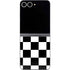 Black and White Checkered Galaxy Z Flip6 Skin