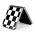 Black and White Checkered Galaxy Z Flip6 Skin
