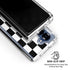 Black and White Checkered Galaxy Z Fold7 Clear Case