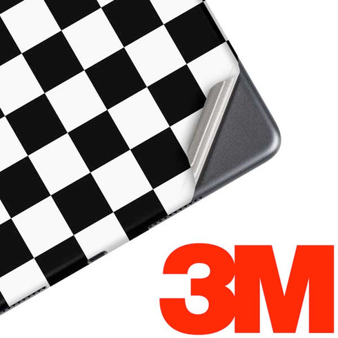Black and White Checkered iPad Skins