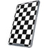 Black and White Checkered iPad 11th Gen (2025) Clear Case