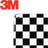 Black and White Checkered Apple iPad Skin