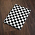 Black and White Checkered Apple iPad Skin