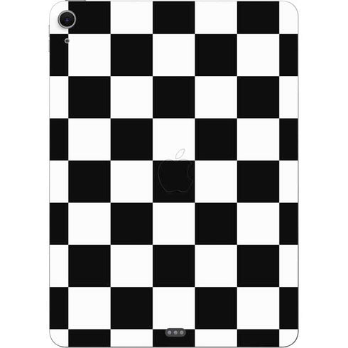 Black and White Checkered Apple iPad Air Skin