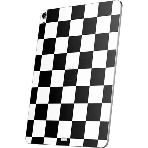 Black and White Checkered Apple iPad Air Skin