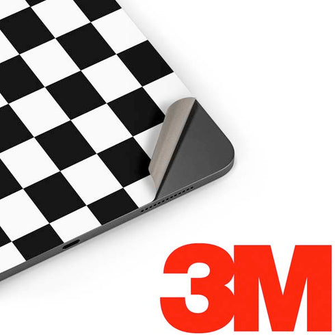 Black and White Checkered Apple iPad Pro Skin
