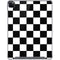 Black and White Checkered iPad Cases