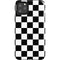 Black and White Checkered iPhone Cases