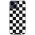 Black and White Checkered iPhone 15 Clear Case