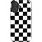 Black and White Checkered iPhone 16 Plus Magsafe Impact Case