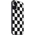 Black and White Checkered iPhone 16 Plus Skin